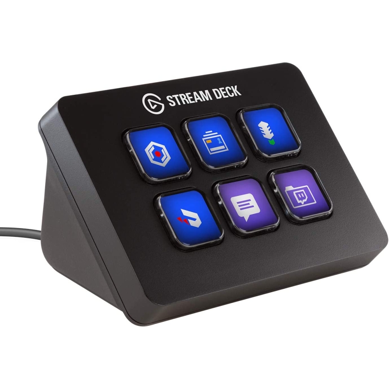 Elgato Stream Deck Mini – Compact Studio Controller， 6 macro keys， trigger actions in apps and software like OBS， Twitch， ​YouTube and more， works with Mac and PC - Image 3
